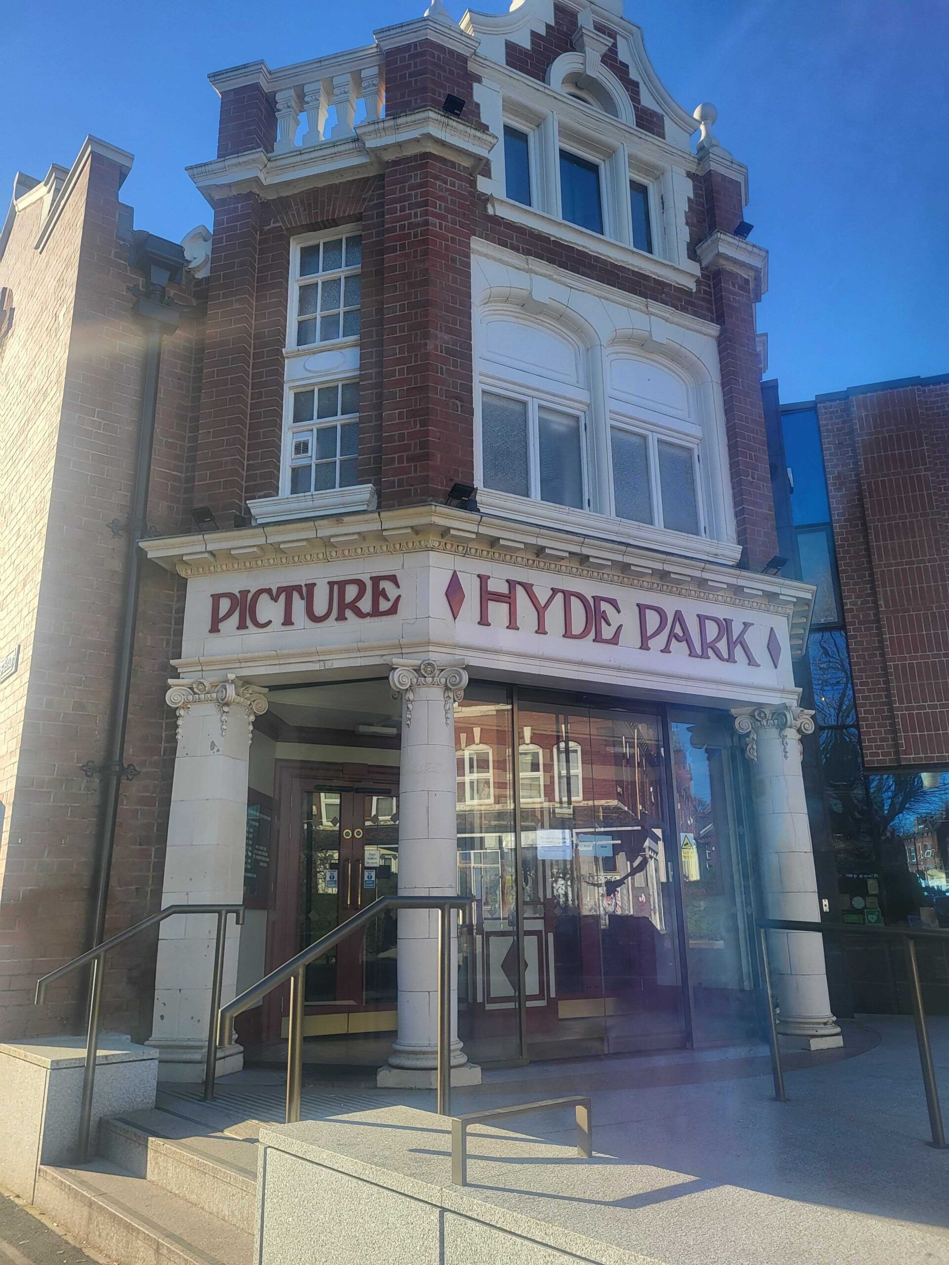 The external building of Leeds Hyde Park Picture House